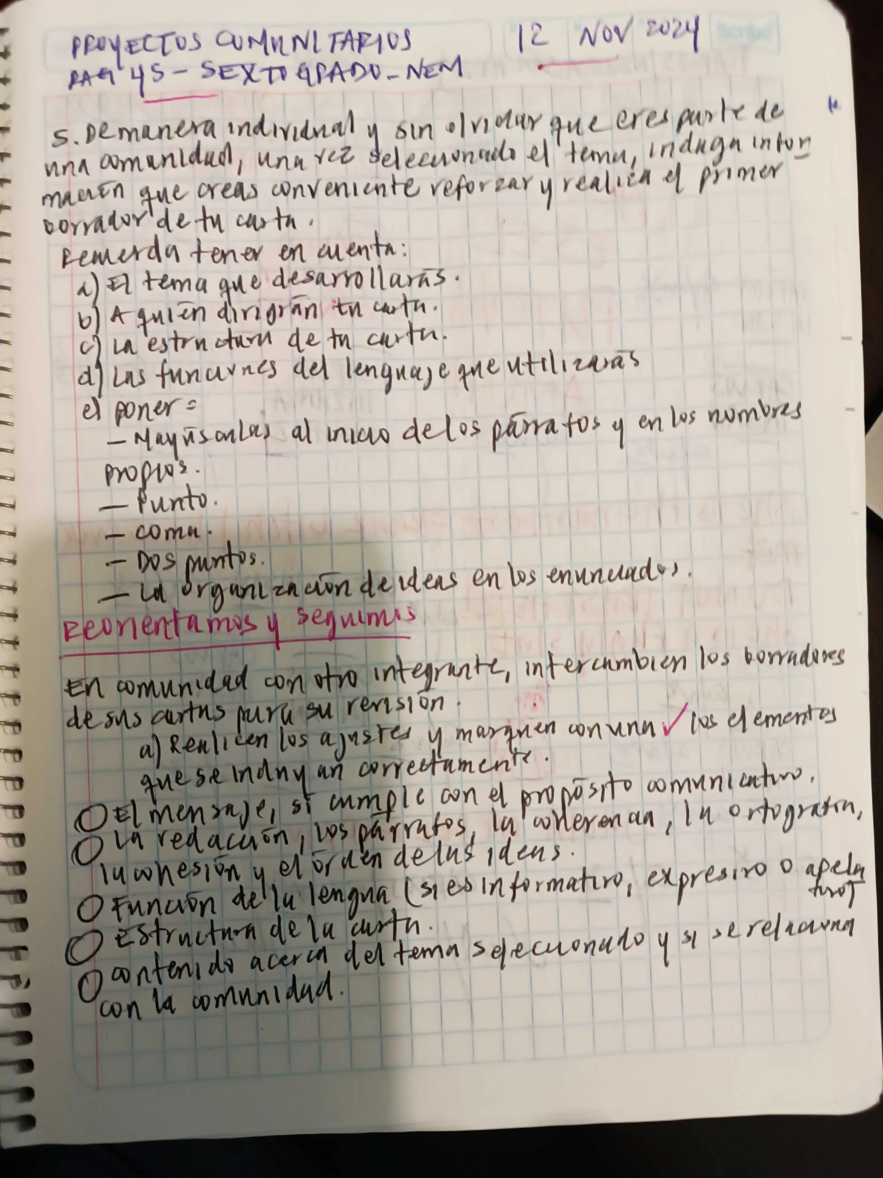 Escritura de una carta personal, image size:3000x4000