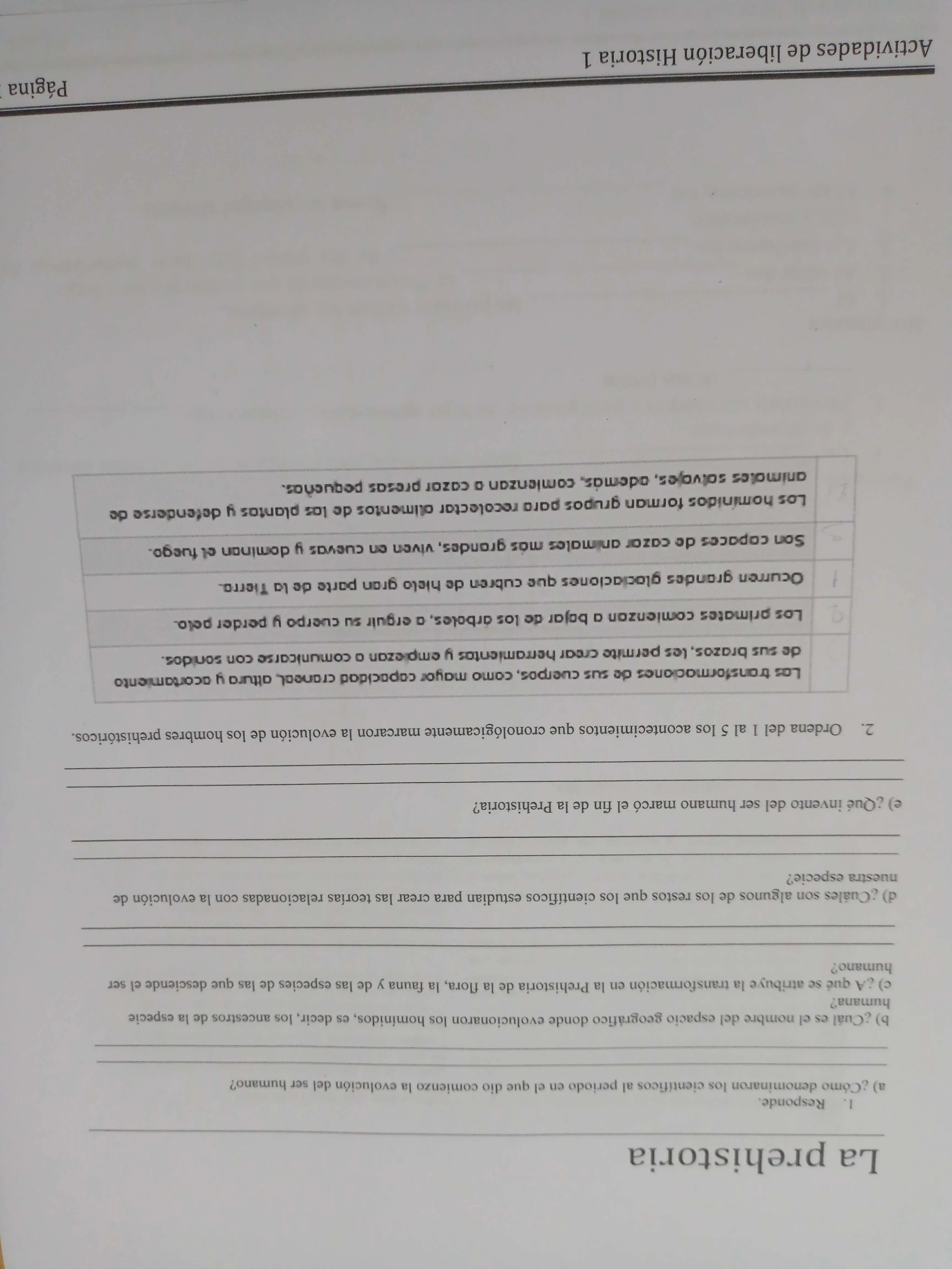 Características y clasificación de los seres vivos